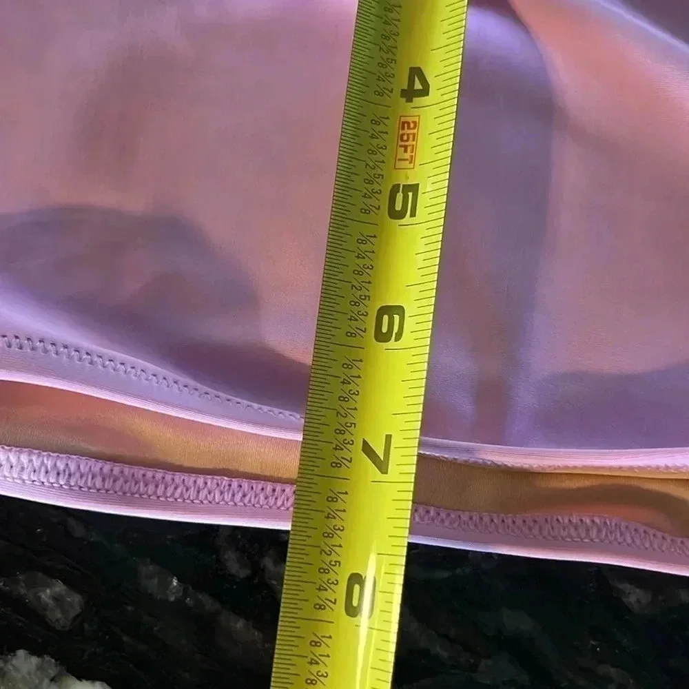 Crewcuts Girls Orchid Pink One Shoulder Bikini Swim Top 14 Barbiecore Resort NWT